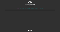 Desktop Screenshot of caledonianoptical.com